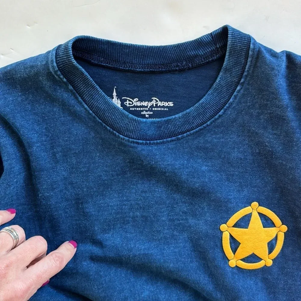 Sheriff Woody Disney Pixar Toy Story Adult Spirit Jersey Oversized Size Small - Picture 4 of 14